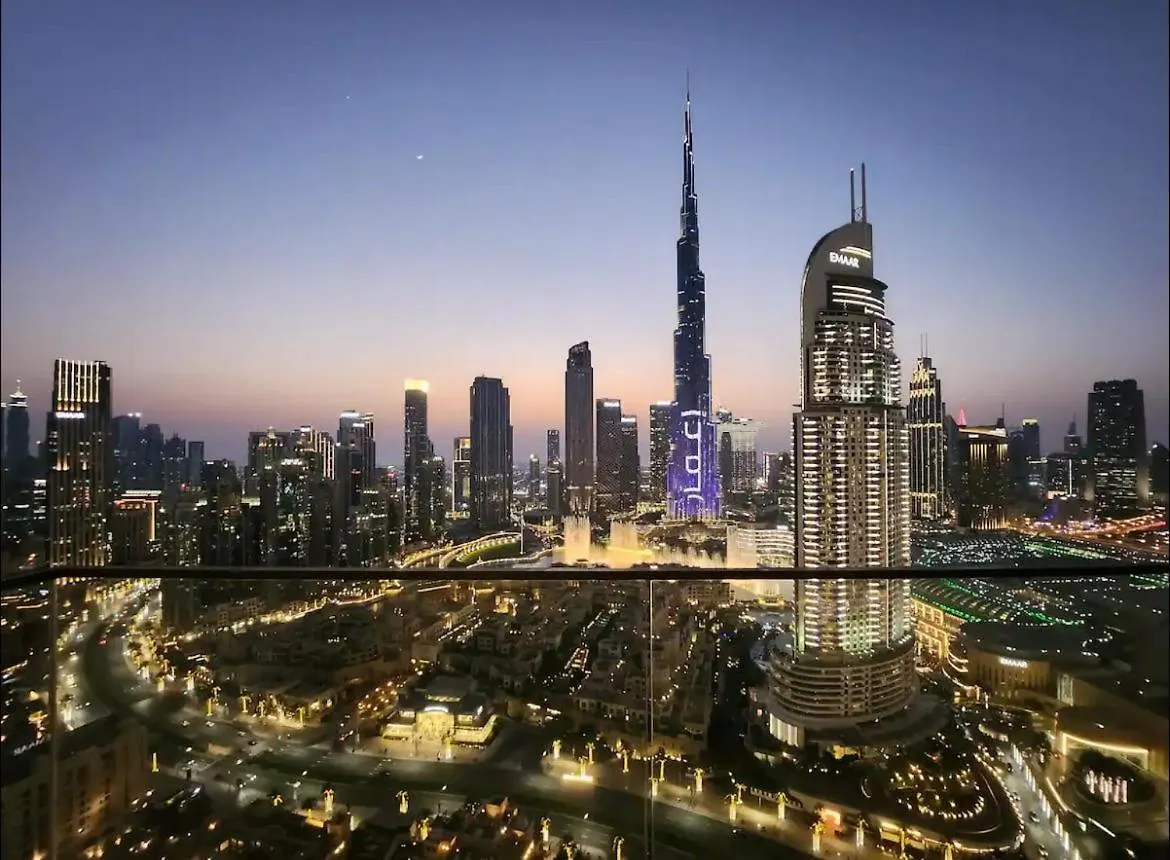 Burj Khalifa Dancing Fountain View Apartment Dubai United Arab Emirates