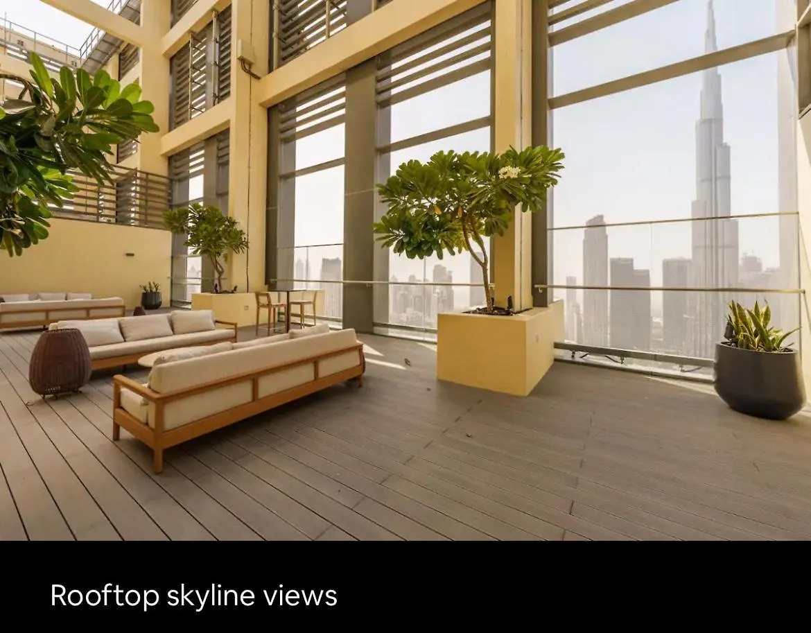 Burj Khalifa Dancing Fountain View Apartment Dubai United Arab Emirates